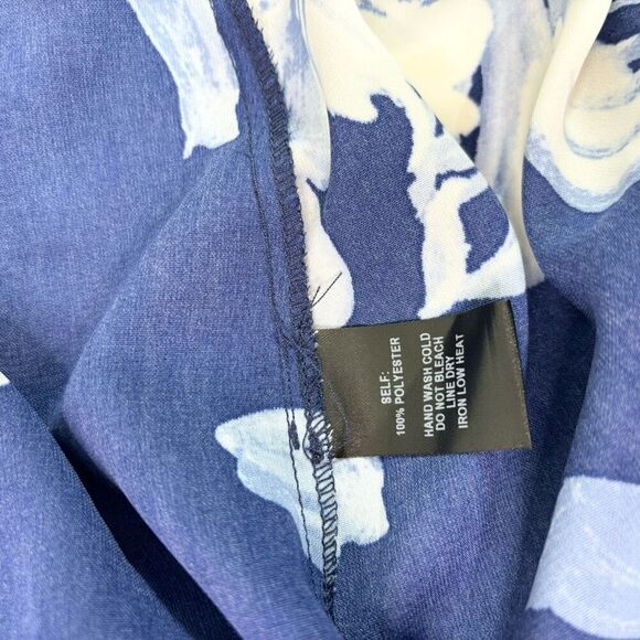 Lulus Dress Set Women Medium Blue Love for Lanai Floral Print Two-Piece Maxi NWT - Picture 8 of 10